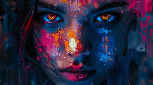 Abstract Girl