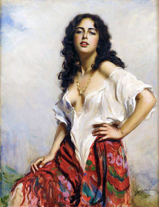 Beautiful Gypsy Woman 
