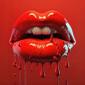 Red Lips Art