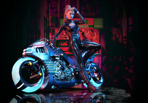 Motorcycle Girl