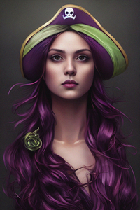 Fantasy Pirate Girl