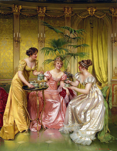 Elegant Ladies Tea Time