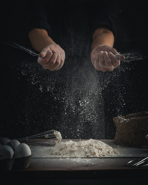 Bread Making In Action by One Simple Gallery