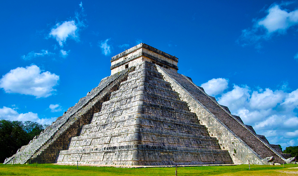 Chichen Itza Yucatan Mexico Pyramid by One Simple Gallery