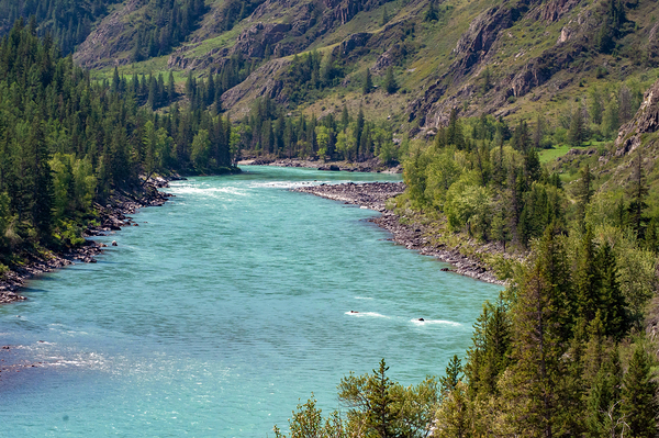 Chuyskiy Trakt Altai Katun River by One Simple Gallery