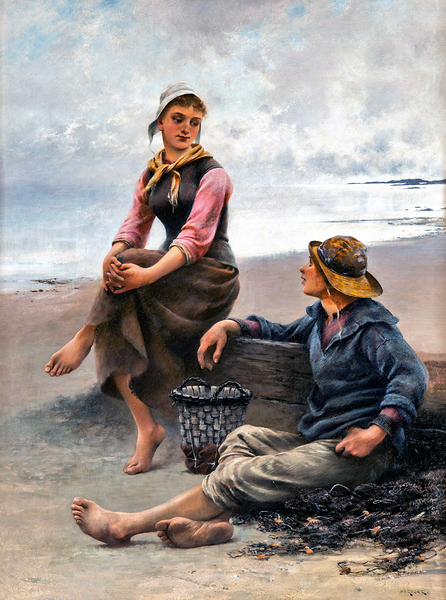 Fisherman Courting A Maiden