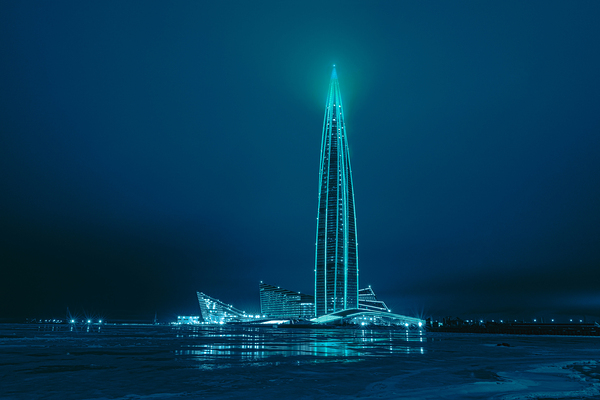 Lakhta Center Skycraper by One Simple Gallery