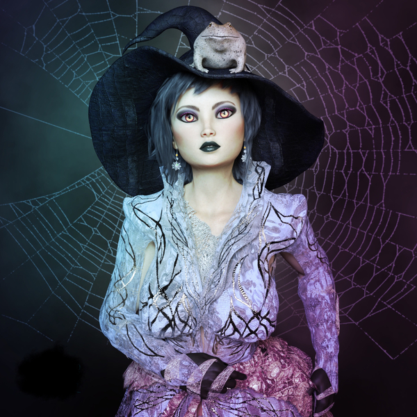 Portrait Of A Witch by One Simple Gallery