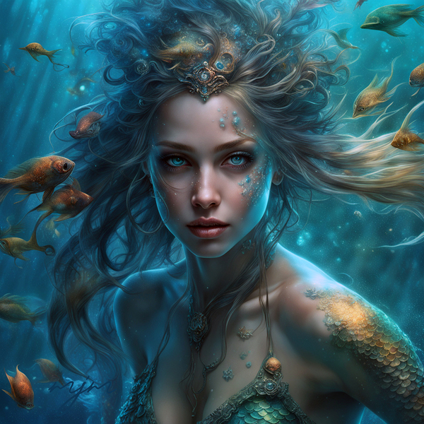 Beautiful Mermaid Princess