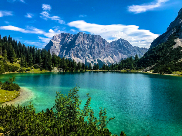 Seebensee Lake Osterreich Print