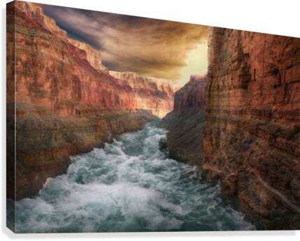 Water Below  Canvas Print
