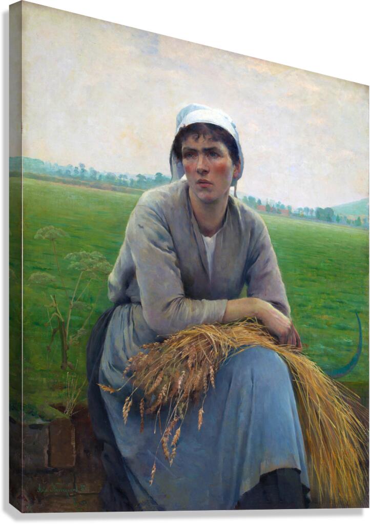 Farm Worker Canvas Print