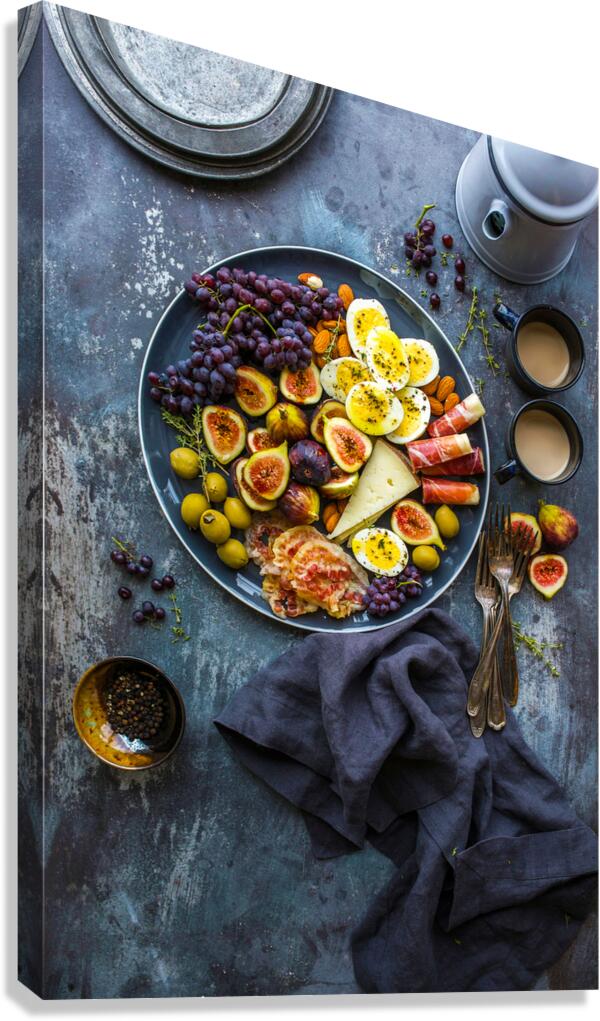 Breakfast Canvas Print