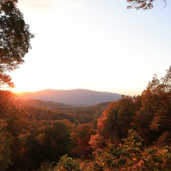 Sun Setting from Roaring Fork