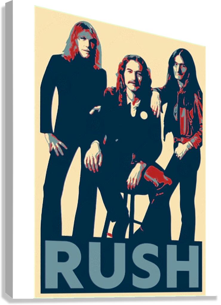 Rush Band 21 Canvas Print