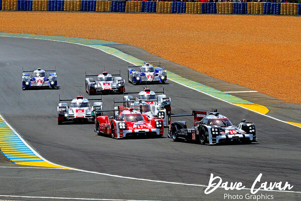 Le Mans LMP1 Class First Lapa by Dave Cavan Photo Graphics