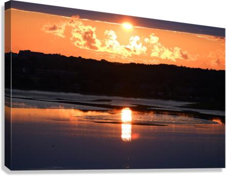Recent Sunset Canvas Print