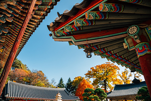 Autumn of Silleuksa Temple