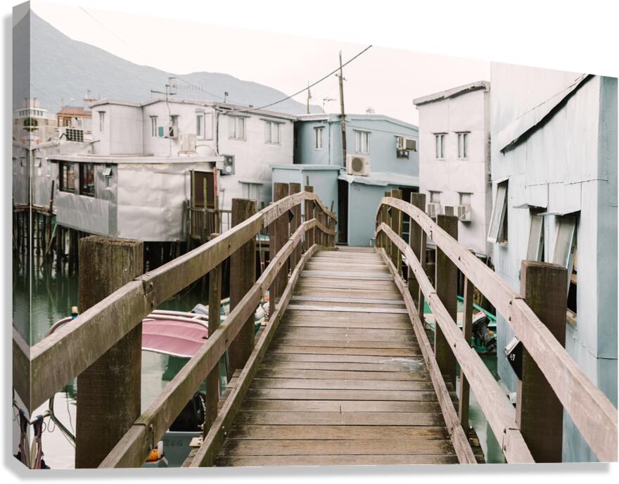 Tai o fishing village in HongKong Canvas Print