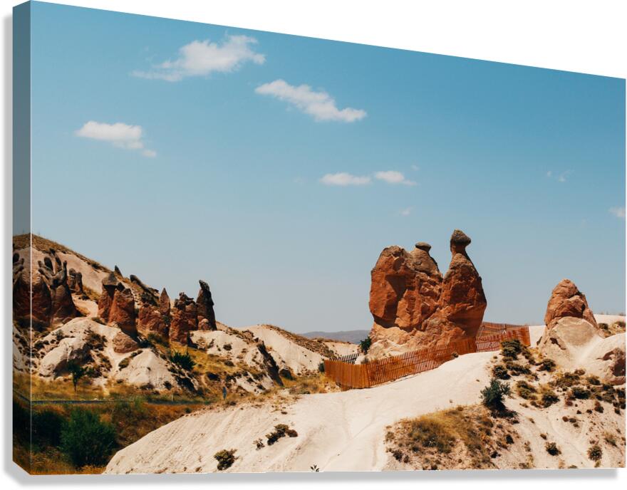 Cappadocia camel rock Canvas Print