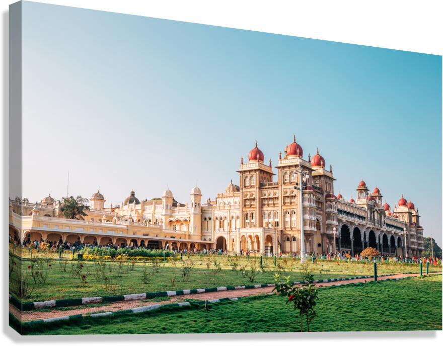 Mysore Palace in India Canvas Print