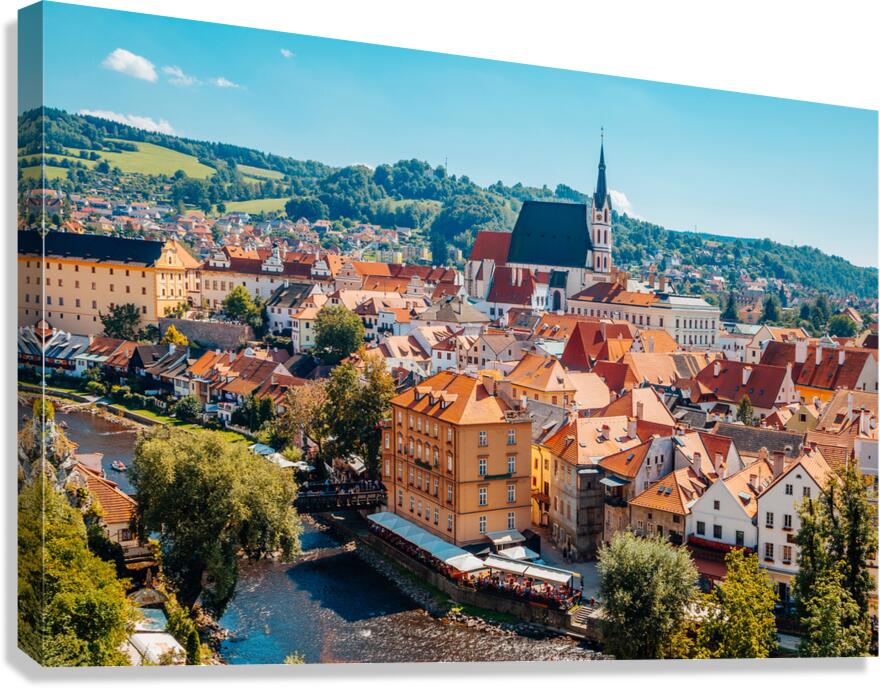 Cesky Krumlov Canvas Print