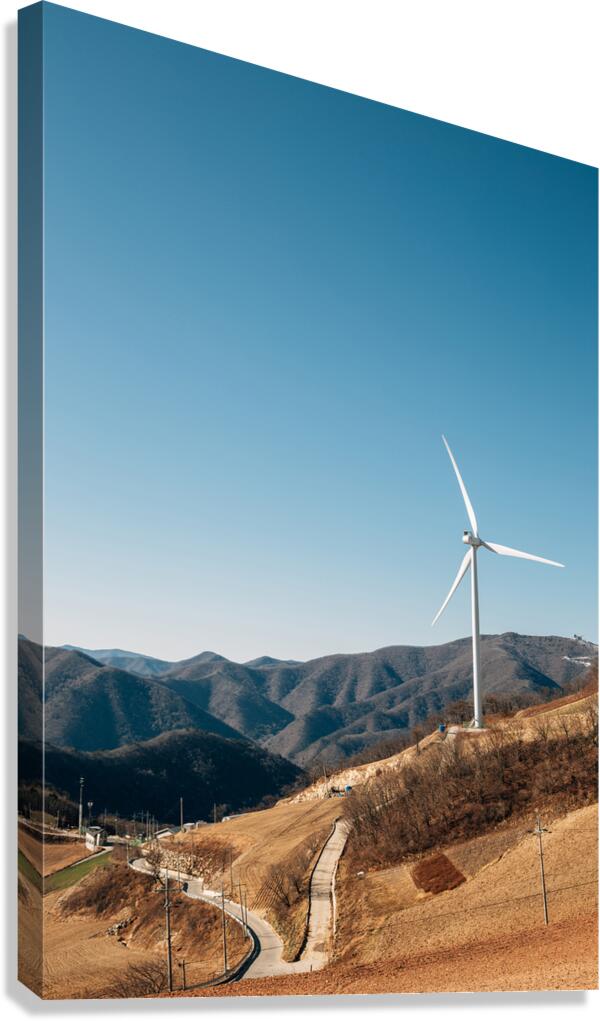 winter mountain Canvas Print