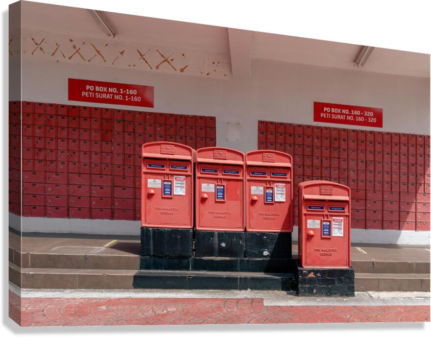 Malaysia Post Office Canvas Print