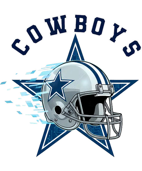Dallas Cowboys 22 by Mary R Packard