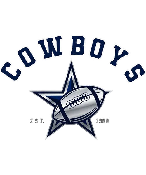 Dallas Cowboys 36 by Mary R Packard