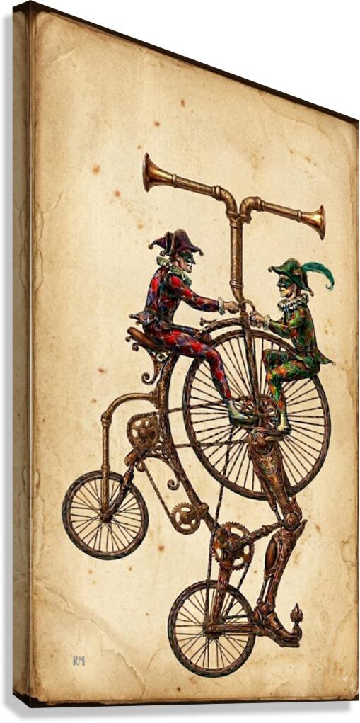ARLEQUINES Canvas Print