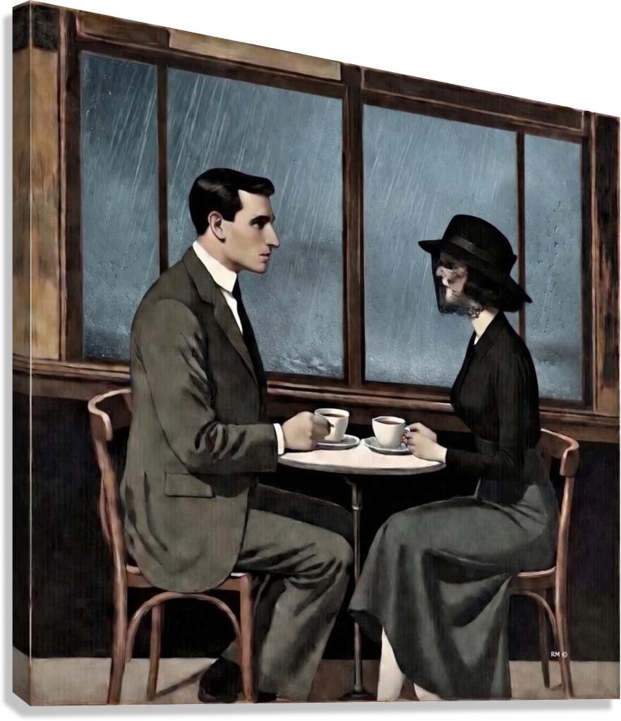la viuda Canvas Print