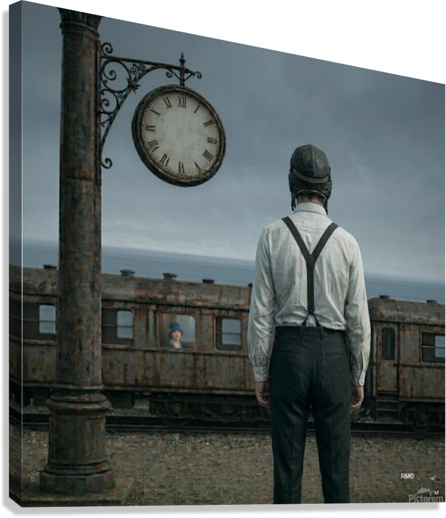 TE ESPERAR SIEMPRE Canvas Print