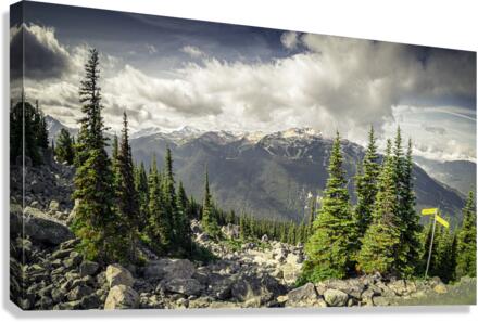 Mountain Landscape Canvas Print