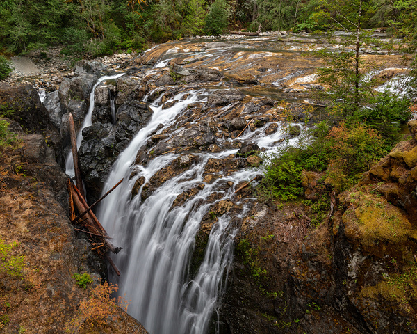 Englishman River Falls Vancouver Island 1 Print