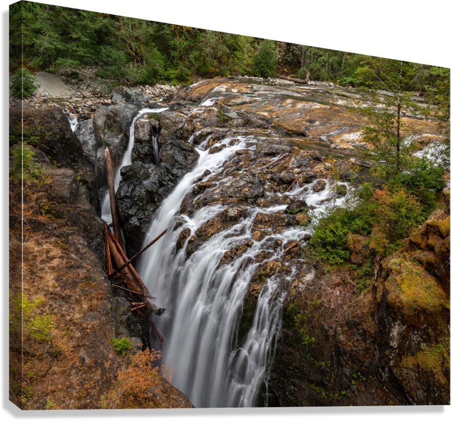 Englishman River Falls Vancouver Island 1 Canvas Print