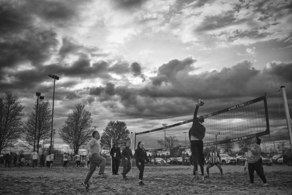 Beach volleyball 1 by Oliver Varga