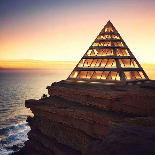 pyramid 4 Print