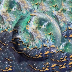ArtProgram - Resin art - Abstract sea