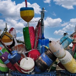 Buoys Provincetown Ma