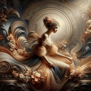 Regal Solitude in Golden Hues 4