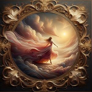 Regal Solitude in Golden Hues 3