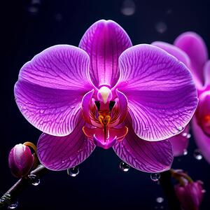 A Close-Up of a Radiant Purple Flower Blooming in the Soft Glow of Morning Light 4