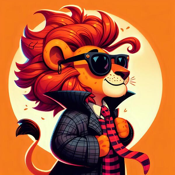 Stylish Animal with Attitude 36 by JoeJoe