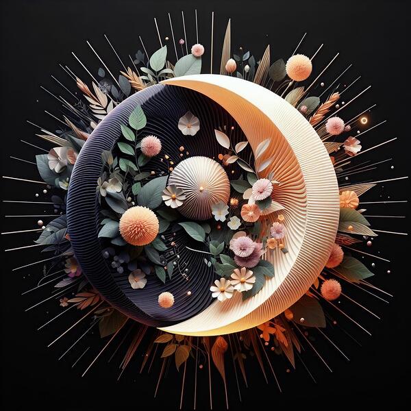 Nature Meets Geometry 16 Print