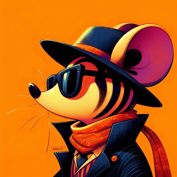Stylish Animal with Attitude 9 by JoeJoe