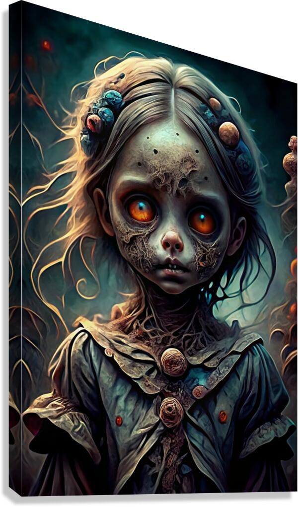 A Haunting Night 2 Canvas Print