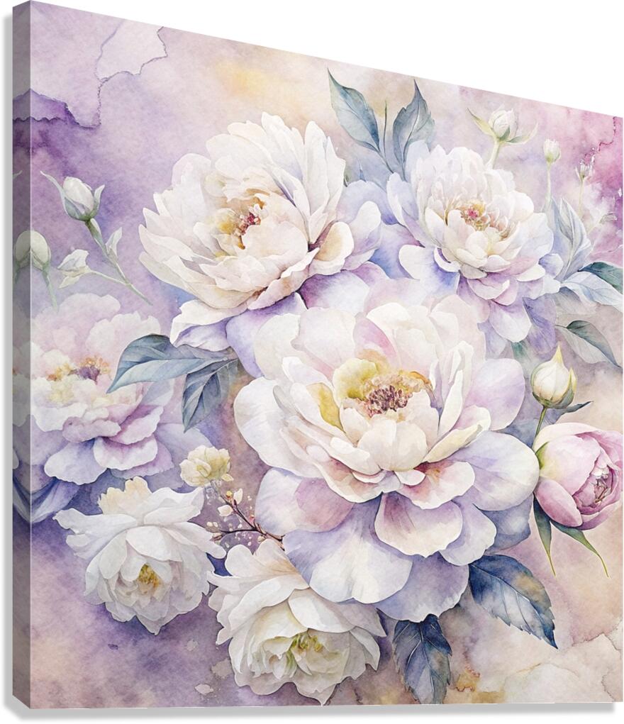 Ethereal Blooms 24 Canvas Print