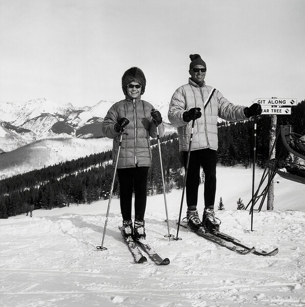 Vintage SKI PHOTO – Black and White  by Jessica Smith