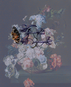 Bouquet and Butterflies